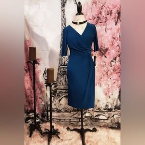 Navy blue dress size M CHAPS brand.